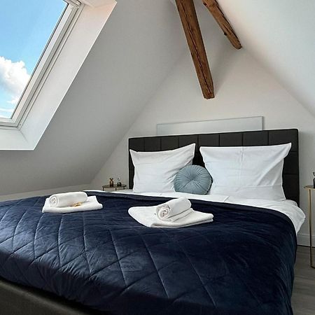 Schlossberg Residences - Xxl-Design-Apartment Mit Schlossblick Fuer Bis Zu 12 Personen 施韦青根 外观 照片