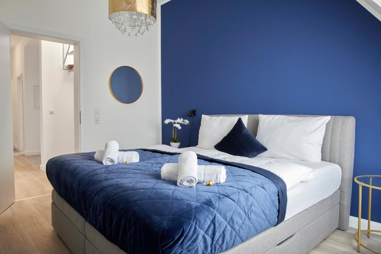 Schlossberg Residences - Xxl-Design-Apartment Mit Schlossblick Fuer Bis Zu 12 Personen 施韦青根 外观 照片