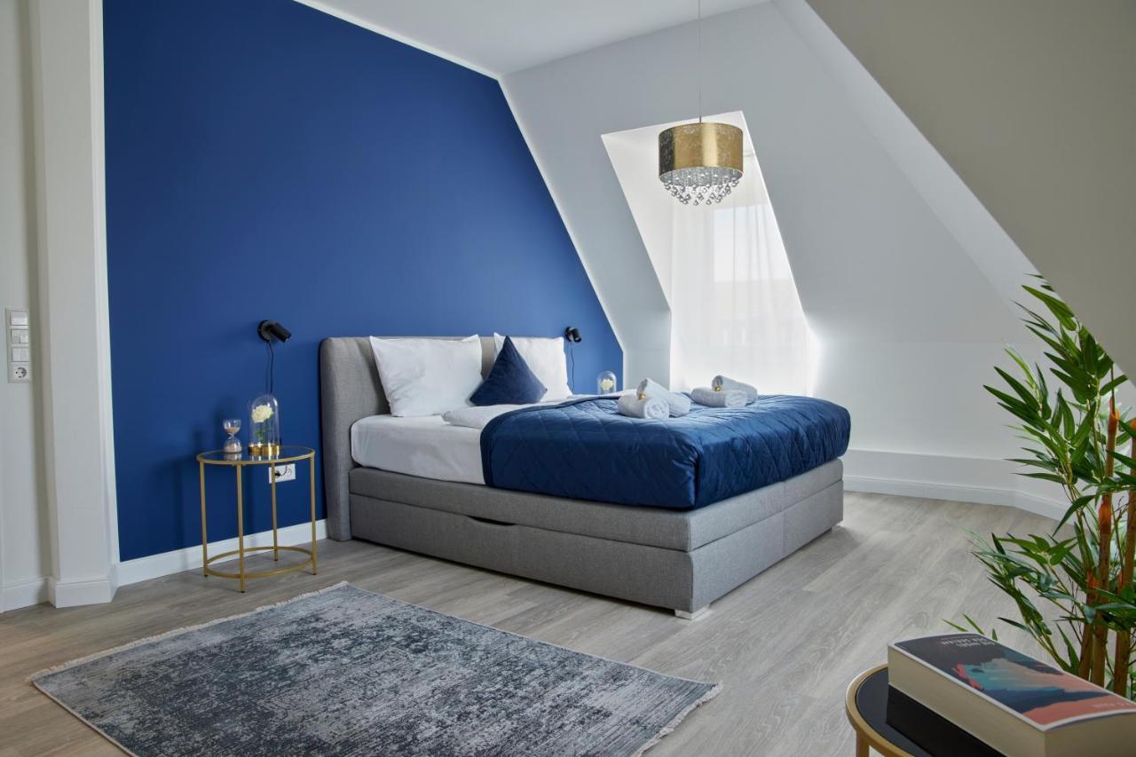 Schlossberg Residences - Xxl-Design-Apartment Mit Schlossblick Fuer Bis Zu 12 Personen 施韦青根 外观 照片